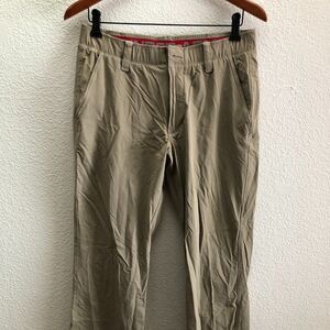 Under Armour UA Golf Pants Beige Tan Color 32 x 30